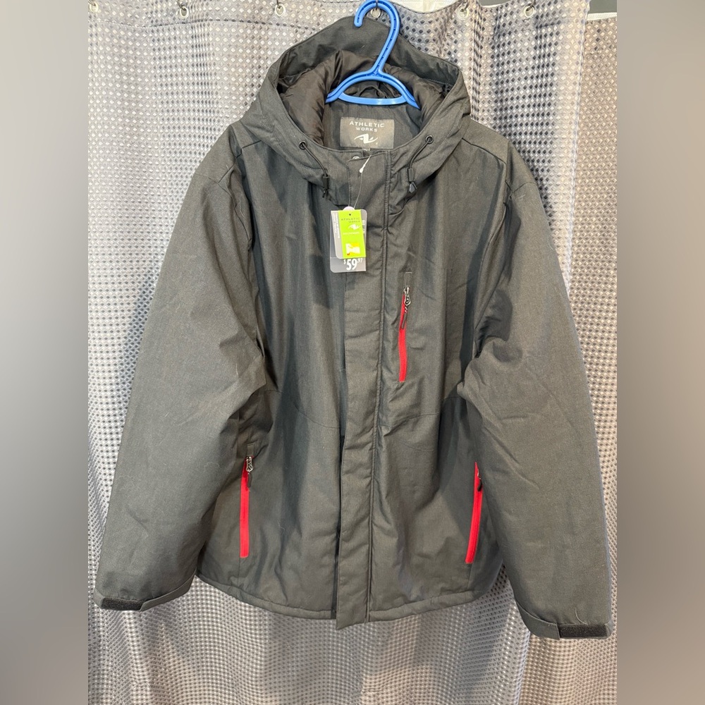 Athletic Works Polyfil Jacket - Charcoal